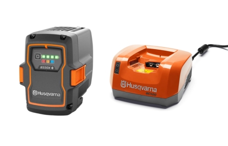 Kit de Husqvarna B330X & QC500 en el grupo Productos forestales y para el jardín de Husqvarna / Husqvarna Productos a Batería / Accesorios Productos a Batería / Kit con batería y cargador con GPLSHOP (9706077)