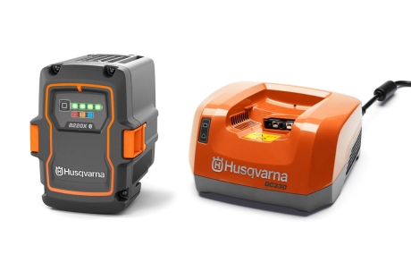 Kit de Husqvarna B220X & QC330 en el grupo Productos forestales y para el jardín de Husqvarna / Husqvarna Productos a Batería / Accesorios Productos a Batería / Kit con batería y cargador con GPLSHOP (9706078)