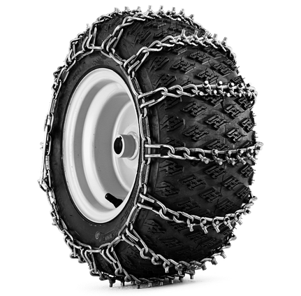Cadenas para nieve 18X9,5-8, par, para tractor en el grupo Productos forestales y para el jardín de Husqvarna / Husqvarna Cortacésped con asiento / Kit de servicio y accesorios con GPLSHOP (9971036-10)