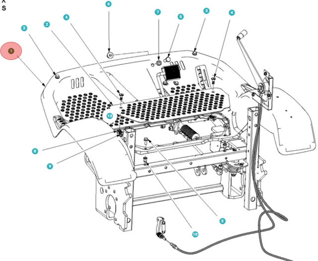 Placas De Pie 5010622-01