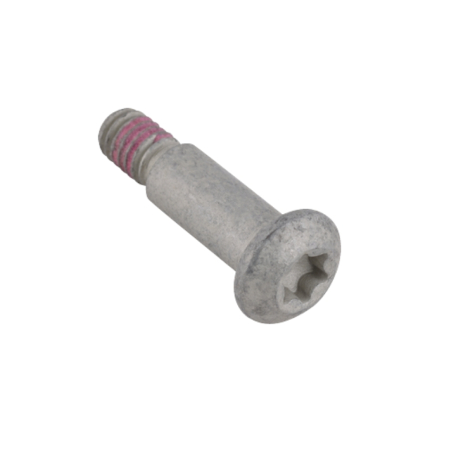Tornillo de hombro Ø .375 pulgadas, 5/16-18 x 7/8 pulgadas, acero cincado transparente