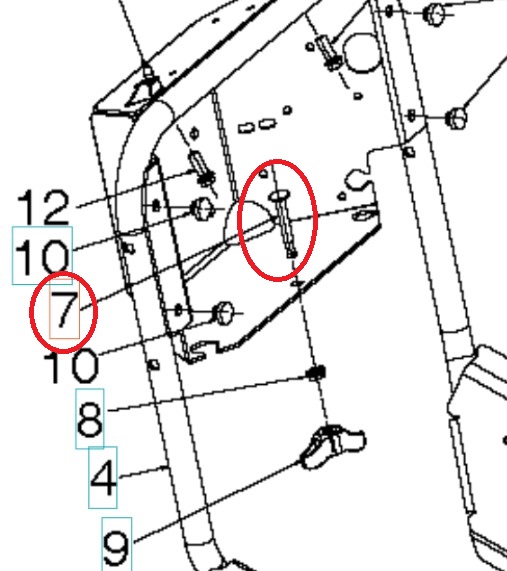 Perno ,3125-18 5010671-01