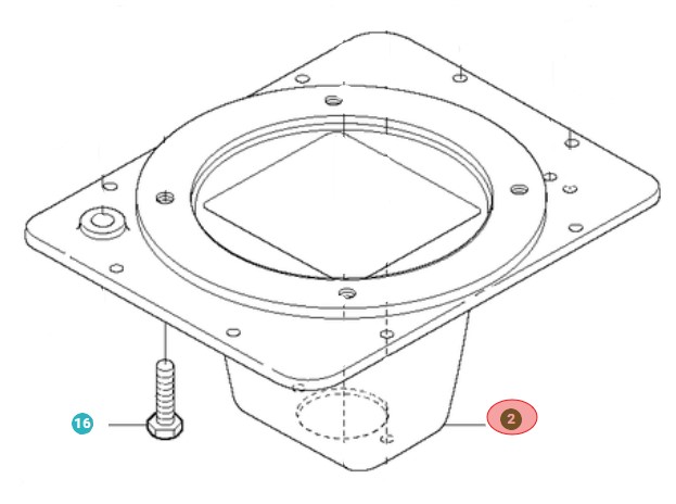 Tapa del tanque 5013662-01