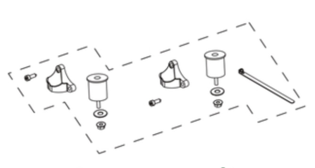 Kit Reparacion Amortiguador 5014243-33