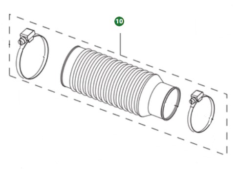 Conjunto De Manguera Del Juego De Reparación 5014243-46