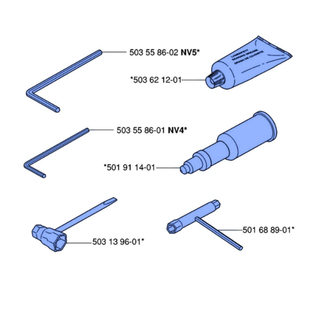 Juego de herramientas 5035585-02