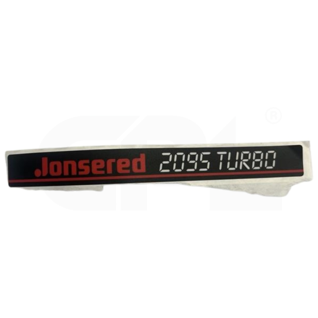 Calcomanía Jonsered 2095 Turbo