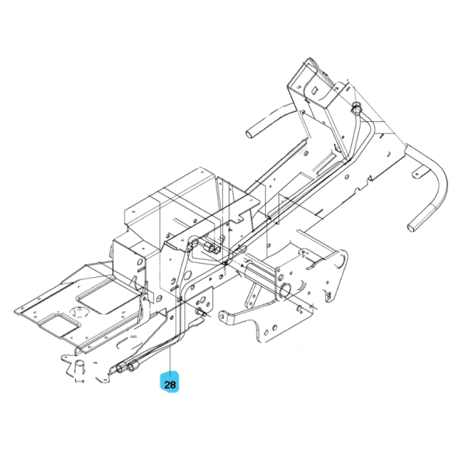 Tubería Hidráulica 5042104-01