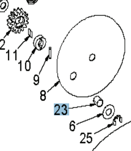 Cojinete deslizante Pm 1215 Dx