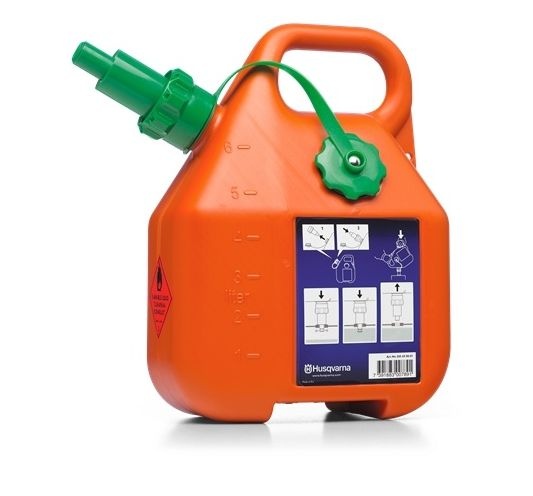 Husqvarna Bidón de gasolina de 6 l, naranja