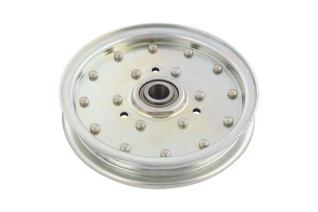 Rueda loca plana de zinc transparente 5102837-01