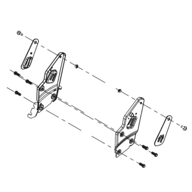 Conjunto de soporte de manija 5311472-12