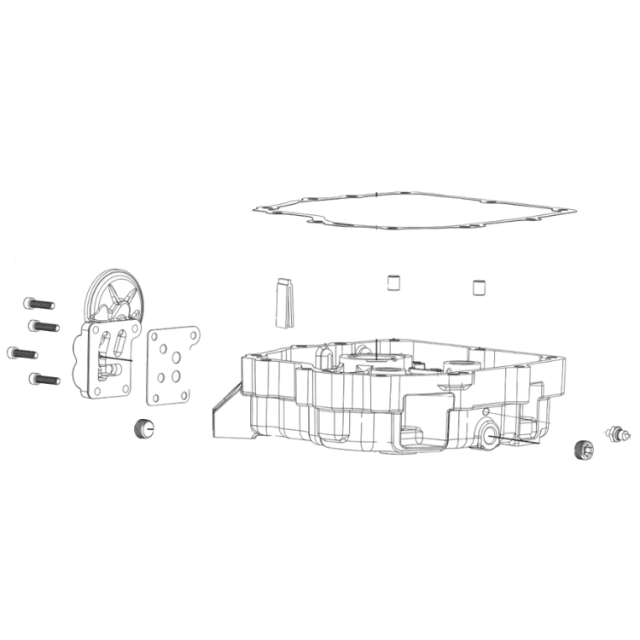 Kit de cubierta del cárter 5311477-33