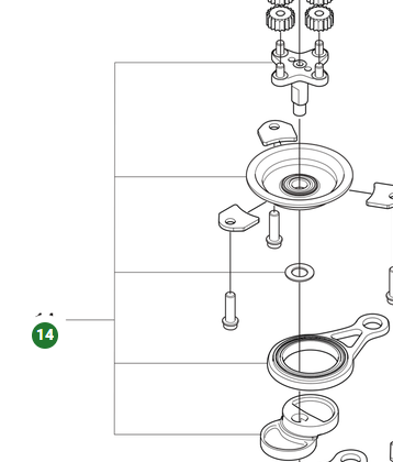 Anillo de rodamiento de corte grueso 5311957-02