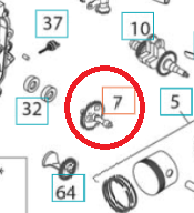 Árbol de levas 5324293-13