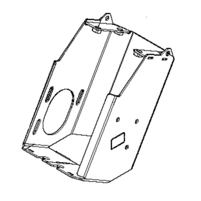 Conjunto de soporte de la columna de dirección H