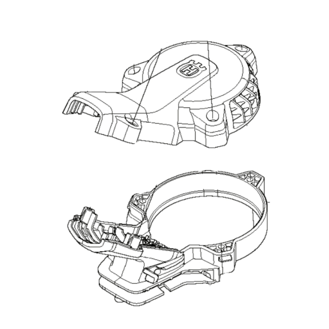 Motor de conjunto de carcasa 5349871-01