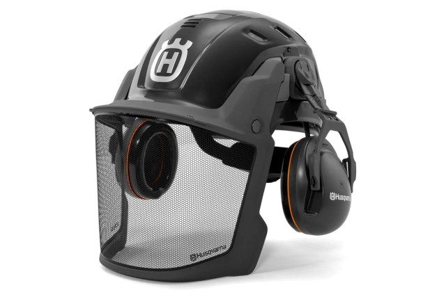 Casco forestal Husqvarna, Technical, gris