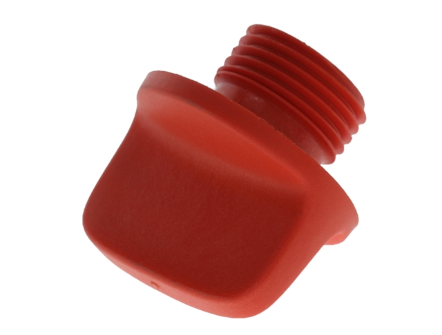 Tapón de relleno, rojo