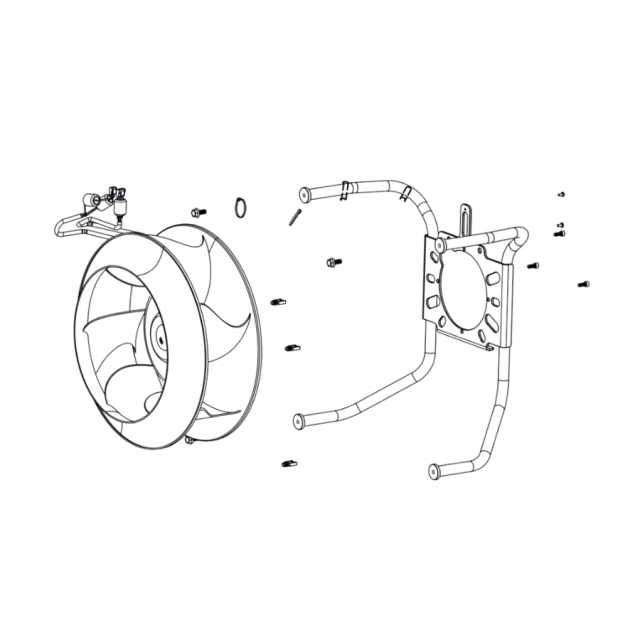 Kit de repuestos para ventiladores