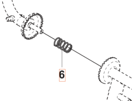 Resorte Del Acelerador 5449816-01