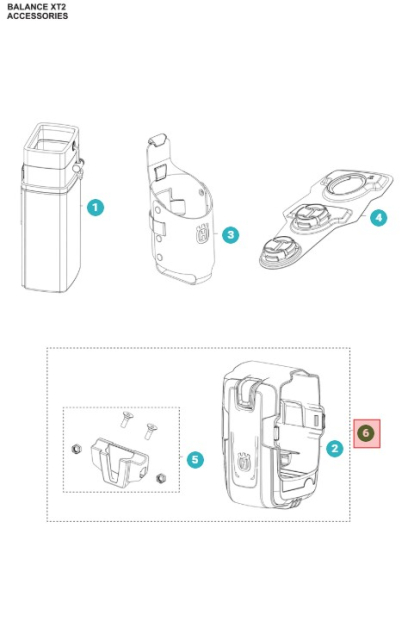 Kit de conversión de transportista 5465755-01