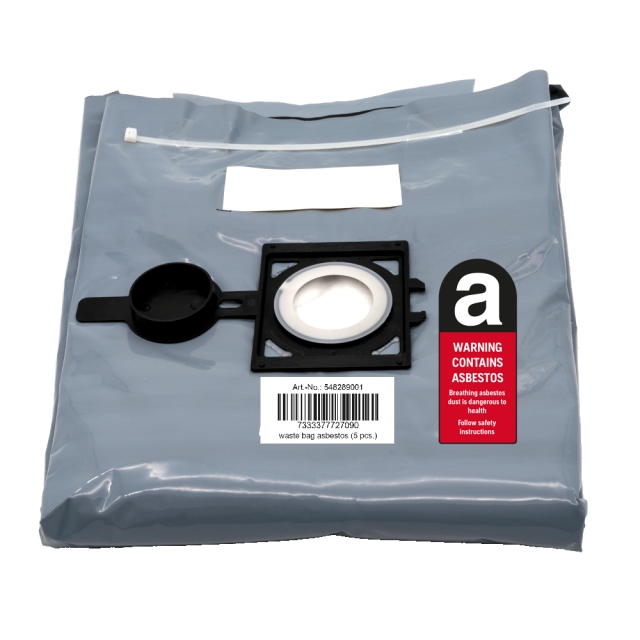 Bolsa de residuos asbesto | DE35 5 piezas