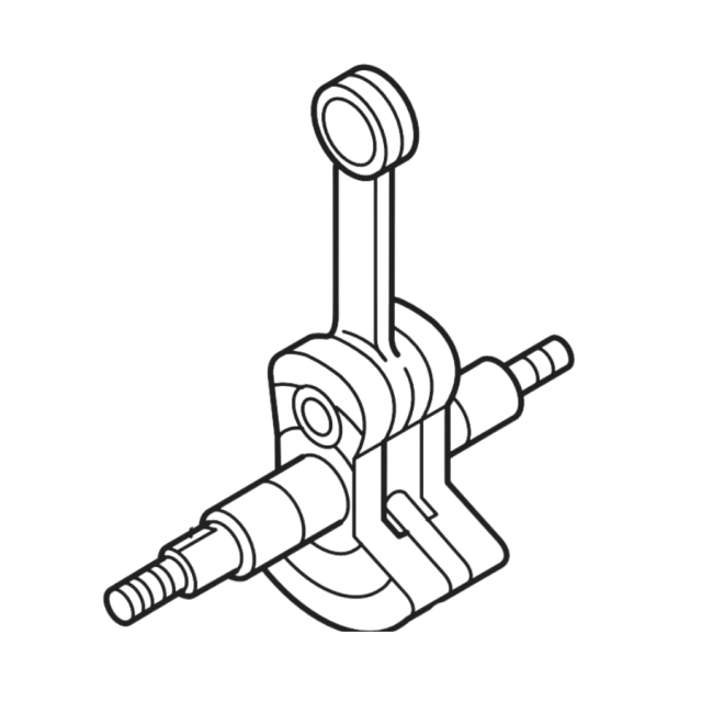 Cigüeñal/Conector, Ensamble De Barra 5753690-01