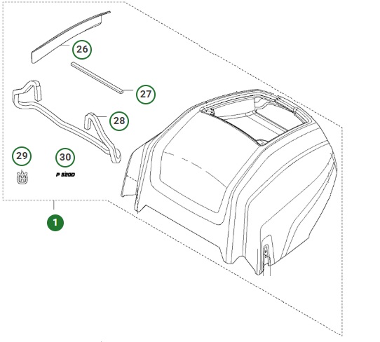 Cubierta Del Motor 5757500-01