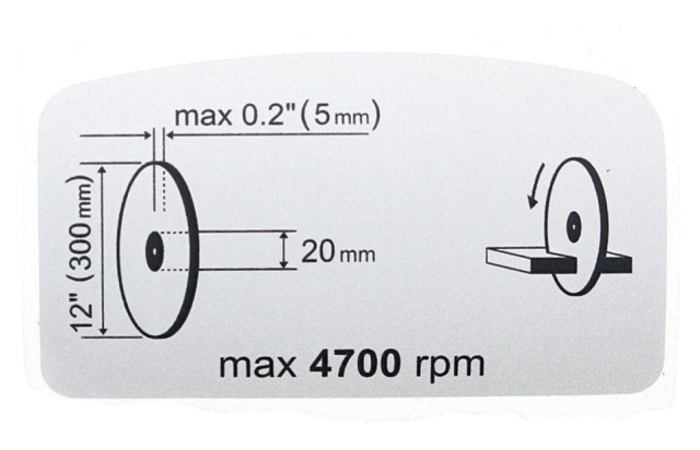 Calcomanía Mg Bladeguard Buje Si