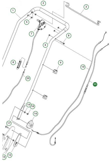 Alambres, Accionamiento 5821052-01