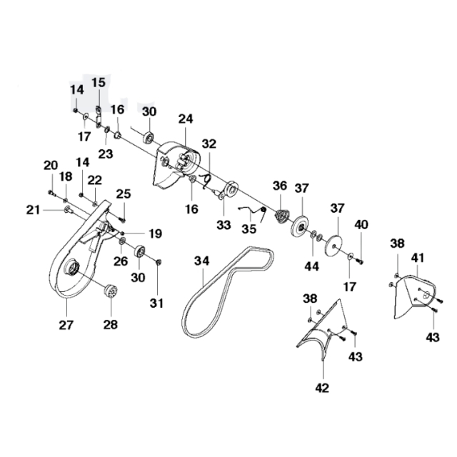 Kit Transmisión Caja Colector 5851927-03
