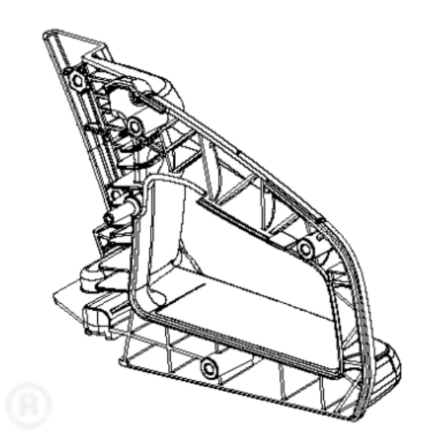 Maneta Trasera Negra 5854356-01