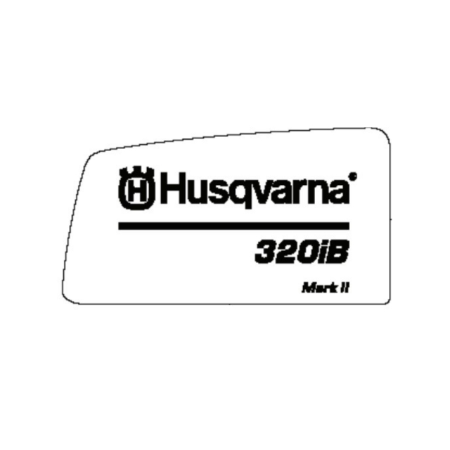 Calcomanía Producto Izquierda 320Ib Mii