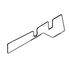 Cubierta protectora de 38 pulgadas, derecha, negra