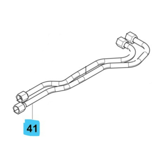 Tubo hidráulico para Vfmu