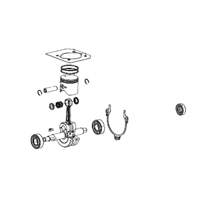 Conjunto Giratorio Kit Cigüeñal 5907213-01
