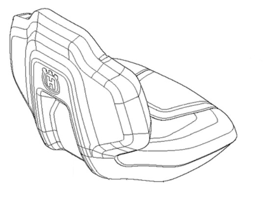 Husqvarna, Respaldo Alto 5931894-01