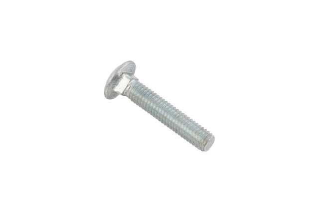 Cabeza de copa de tornillo, perno de cuello cuadrado 3/8-16 x 2,02 in gr5 de zinc transparente