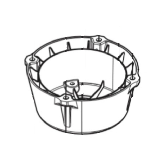 Carcasa del motor eléctrico
