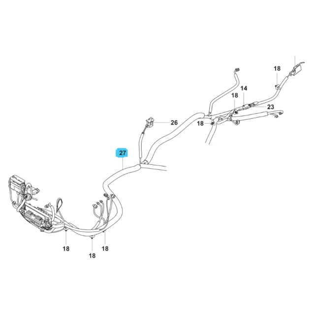 Conjunto de cableado principal