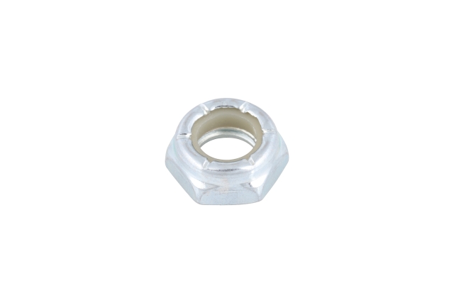 Tuerca hexagonal de par predominante con tuerca con Nonmet I 3/8-16 x .564 in mermelada Nyloc transparente zinc