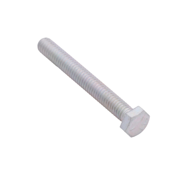 Tornillo hexágono 5/16-18 x 2-1/2 pulgadas de zinc transparente gr5