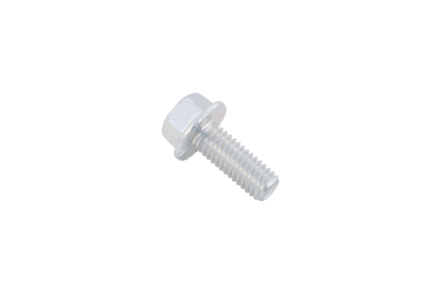 Rosca de rosca de cabeza hexagonal con col 3/8-16 x 1 in gr5 de zinc transparente