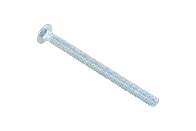 Cabeza de copa de tornillo, perno de cuello cuadrado 1/2-13 x 6-1/2 pulgadas de zinc transparente gr5
