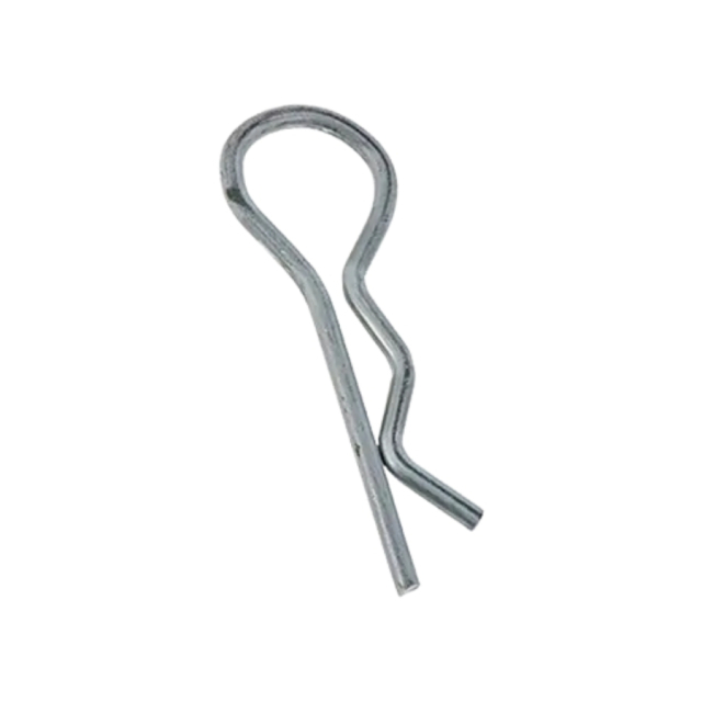 Pasador de pelo de alfiler 0,148 x 2-15/16 pulgadas de zinc transparente
