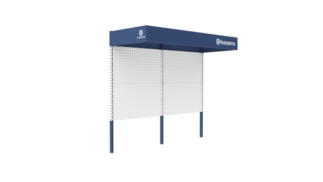 Tablero de herramientas de banco de trabajo con iluminación