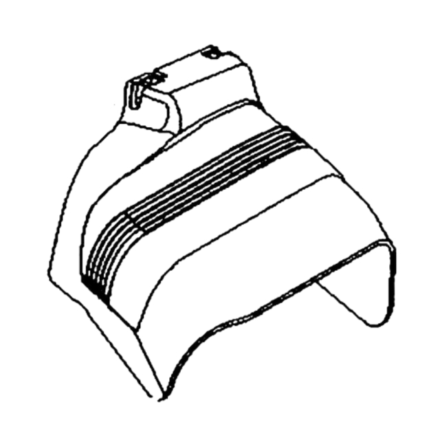 Conjunto deflector de 46 pulgadas