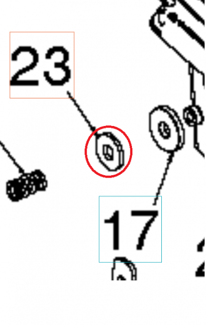 Arandela Arandela 13/32 X 1 X 7/64