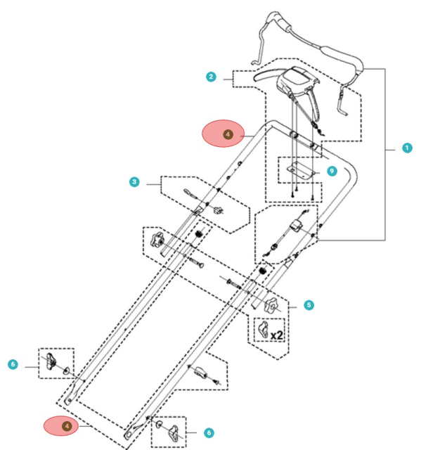 Kit de manija (Autowalk) 5984533-01